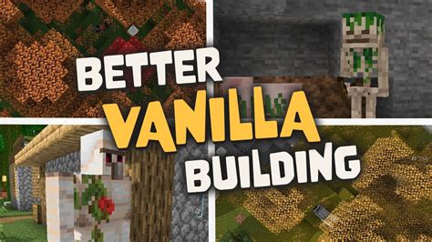 Better Vanilla Building 16x16 | Minecraft Texture Pack | Showcase - YouTube