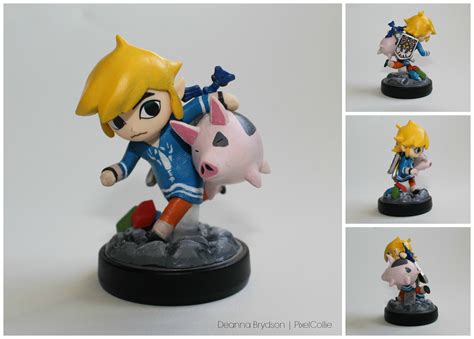 Outset Island Custom Toon Link Amiibo | Version 2 by PixelCollie on DeviantArt