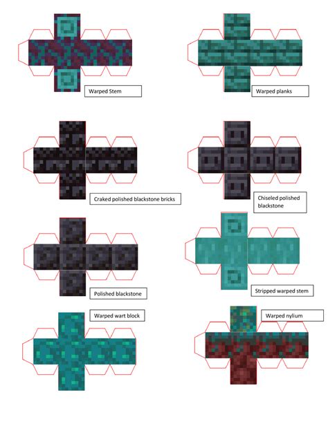 Printable Papercraft Minecraft Blocks Printable Papercrafts Printable Papercrafts | atelier-yuwa ...