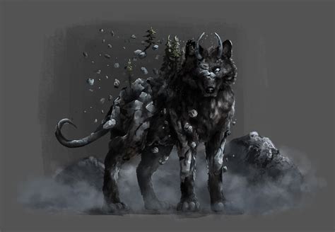 Aleksandra Bobrek - Fenrir, the Giant Wolf