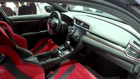 Exclusive Look at the 2018 Honda Civic Type R Interior [LA Debut] - TFLcar