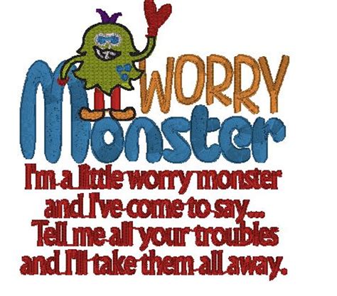 Worry Monster Cubbie® - Lavington Designs LLC