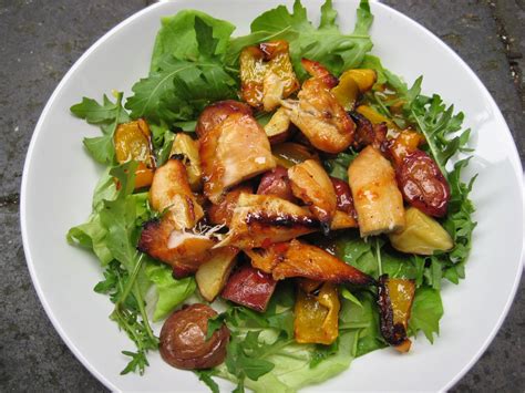 Lemon and Cheese: Warm Chilli Chicken Salad