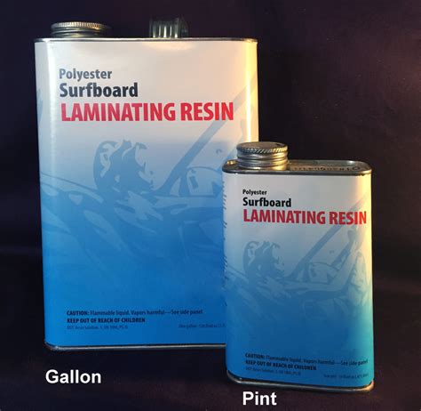 Polyester Laminating Resin – Santa Monica Plastics