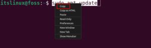 How to Copy Paste in Linux Terminal | A Beginners Guide – Its Linux FOSS