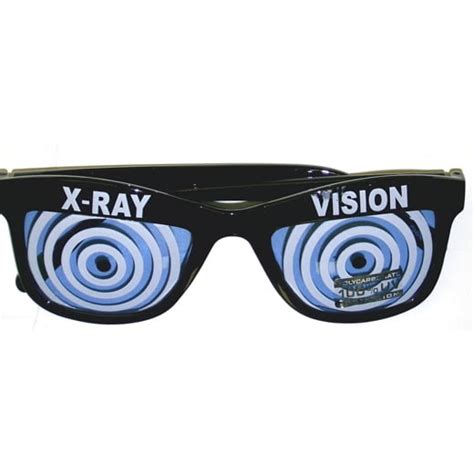 Blue X-Ray Vision Glasses X Ray Specs Goggles Hypnotize Wayfarer Adult ...