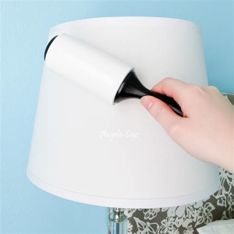 How to Clean a Lampshade in 5 Seconds | Angela Says