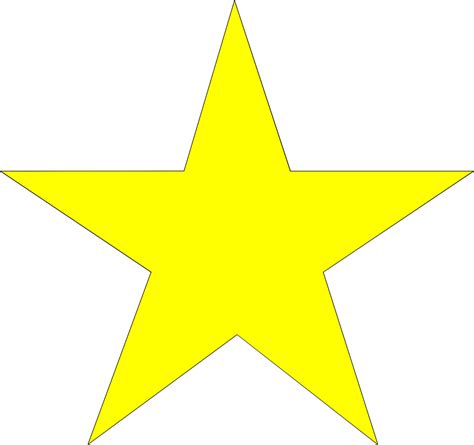 Yellow Star Picture - ClipArt Best