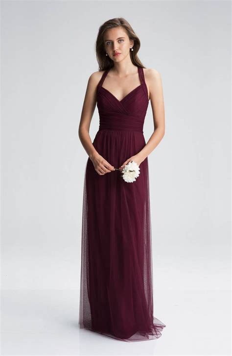 Wine Colored Dresses For Wedding