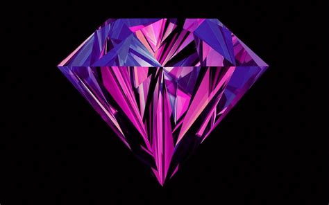 Purple Diamond Wallpaper | Diamond wallpaper, Purple diamond, Diamond ...