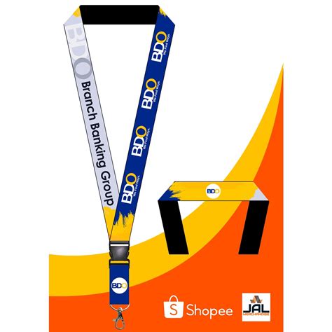 BDO ID SLING ID LANYARD | Shopee Philippines