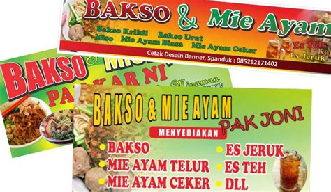 3+ Desain Banner Spanduk Bakso dan Mie Ayam cdr – SerbaBisnis