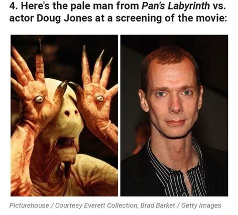 4. Here's the pale man from Pan's Labyrinth vs. actor Doug Jones at a ...