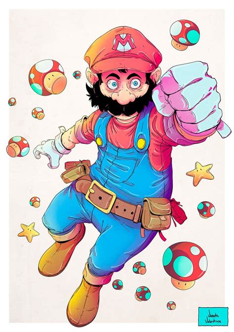 Mario Fan Art to Celebrate the Classics - The Designest in 2020 | Mario fan art, Super mario art ...