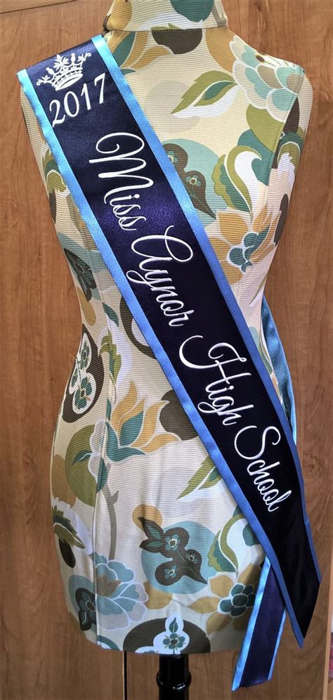 Personalized Sash Homecoming Sash Pageant Sash Festival | Etsy