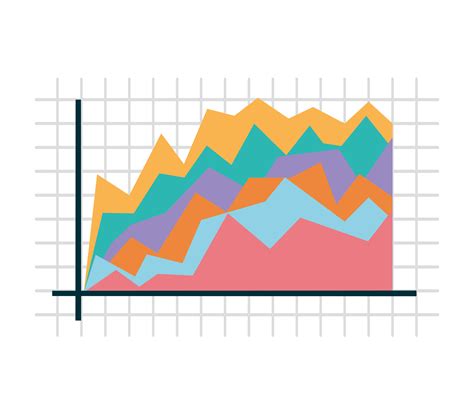 peak graph design 4060308 Vector Art at Vecteezy