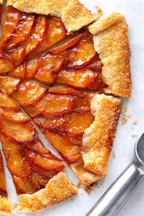 A Summer Peach Galette Recipe - Fork Knife Swoon