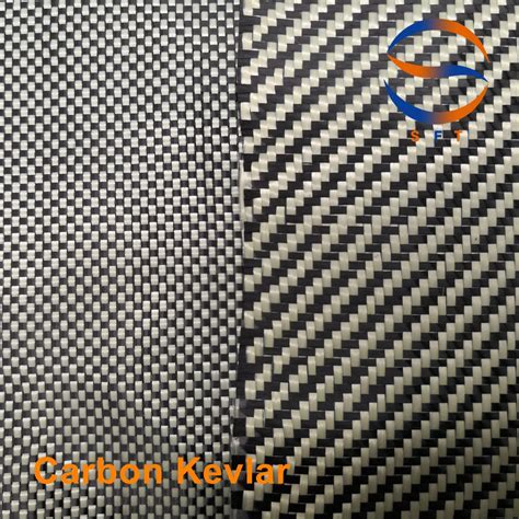 200GSM Plain Twill Weave Carbon Kevlar Fiber Cloth for FRP - China ...