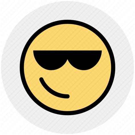 Attitude, emoji, expression, face, facial, glasses, smiley icon - Download on Iconfinder