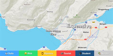 Interlaken Neighborhood Map