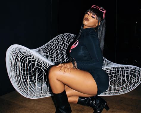 SNAPS | Black leather & whips! Kamo Mphela sizzles in sexy photo shoot