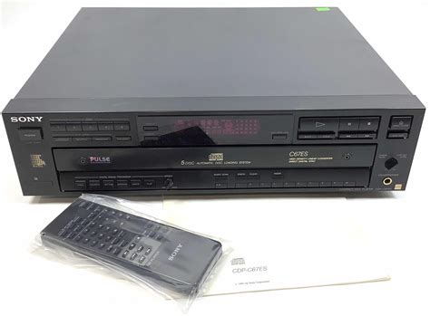 Lot - Sony 5 Disc CD Player