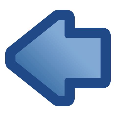 Clipart - icon-arrow-left-blue