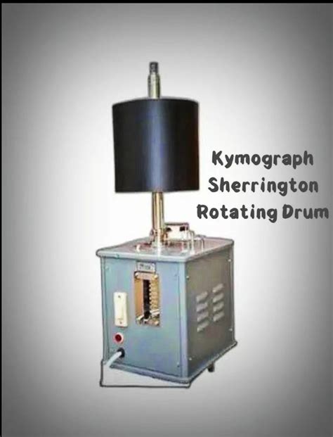 Kymograph Sherrington Rotating Drum at Rs 8550 | Sherrington Rotating Drum in Ambala | ID ...