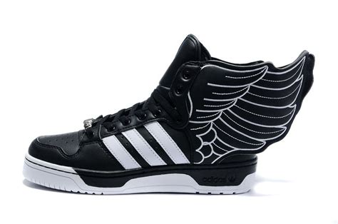 Adidas Jeremy Scott Wings Shoes 2.0 Black White | Sneakers, Adidas wing ...