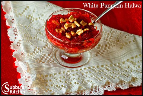 Kasi Halwa | White Pumpkin Halwa | Subbus Kitchen