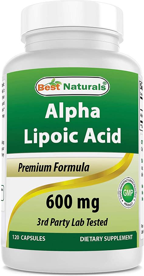 Ranking The Best Alpha-Lipoic Acid Supplements Of 2020 - Body Nutrition