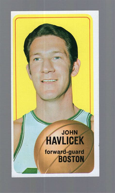 JOHN HAVLICEK 1970 TOPPS BASKETBALL ROOKIE CARD AMAZING CONDITION 2nd ...