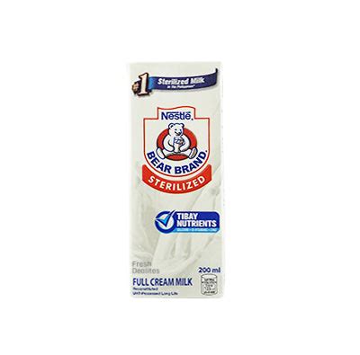 Bear Brand Sterilized 200ml – Marilen Mini Mart