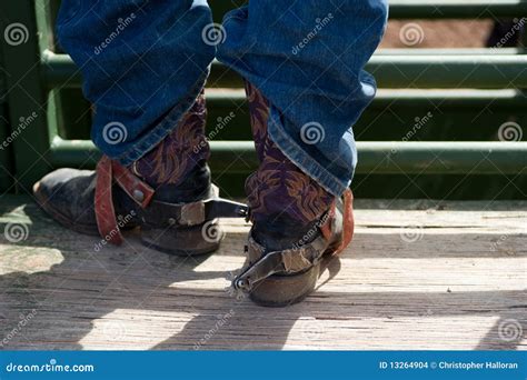 Cowboy Boots With Spurs Stock Images - Image: 13264904