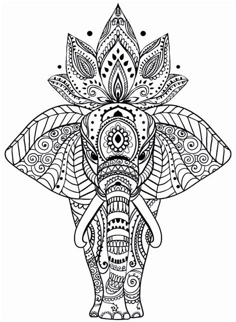 Mandala Elephant Drawing Amazing - Drawing Skill