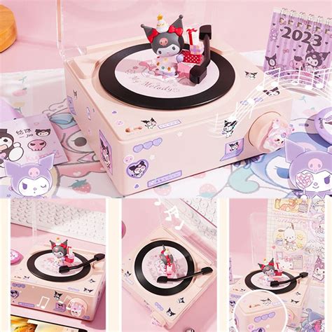 Kawaii Hello Kitty Bluetooth Wireless Speaker My Melody Kuromi Pochacco ...