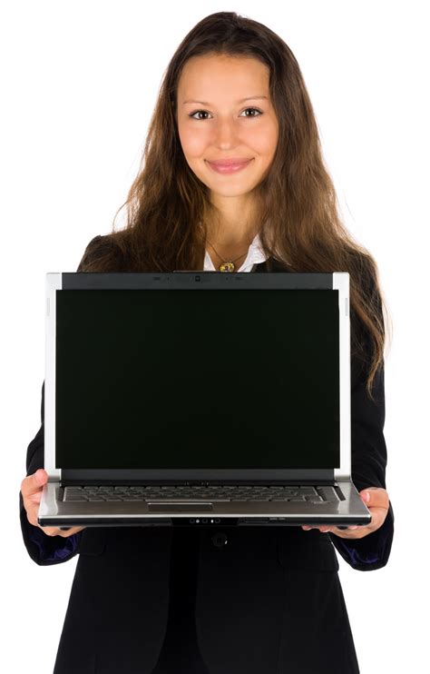 Businesswoman With Laptop Free Stock Photo - Public Domain Pictures