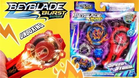 Beyblade Burst Surge RIPCORD SPARKING LAUNCHER - Hasbro SPARK POWER SET Review w/ Brave Valtryek ...