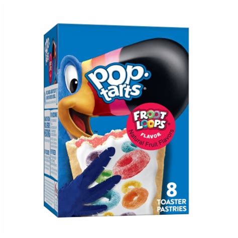 Pop-Tarts Frosted Froot Loops Toaster Pastries, 13.5 oz - King Soopers