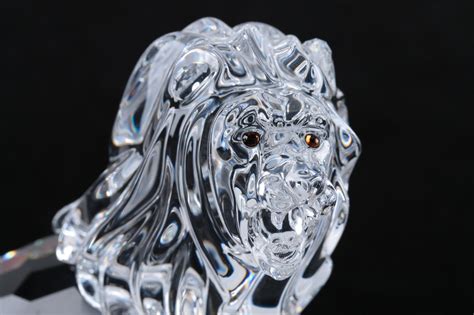 Swarovski Crystal "Lion" Figurine with Box | EBTH