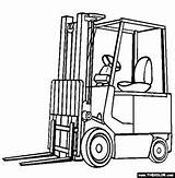 Gratis Malvorlage Gabelstapler 2 In Baumaschinen Transportmittel Zum  sketch template