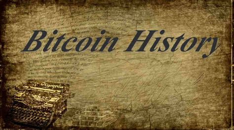 Bitcoin History Price - Mysterious Origin Story