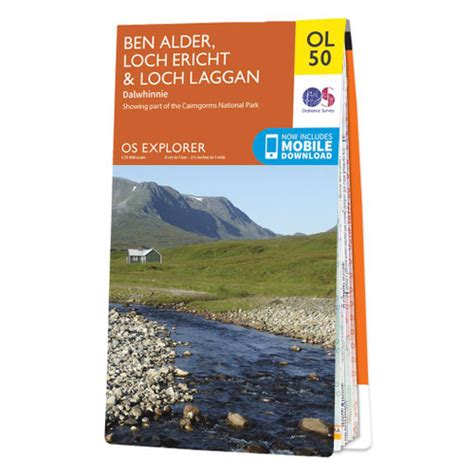 Ordnance Survey Explorer Active OL49 Pitlochry & Loch Tummel Map With ...