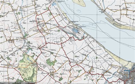 Historic Ordnance Survey Map of Immingham, 1924