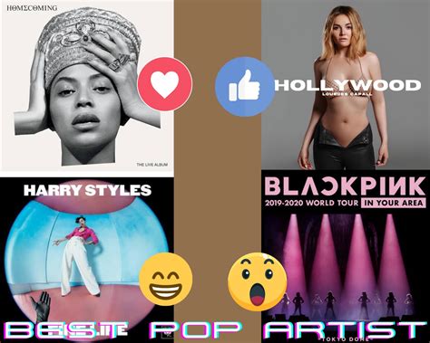 BEST POP ARTIST : r/popfandom