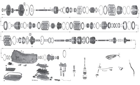 4L80E Transmission Exploded View Diagram