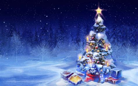 Download Christmas Tree Background | Wallpapers.com
