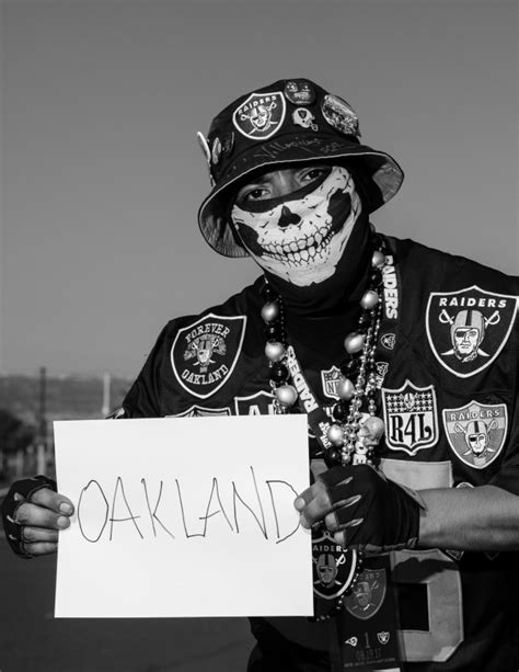 Photos: Raiders fans summed up their ambivalence in one word