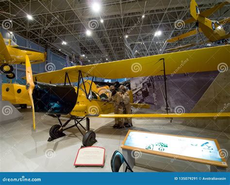 Museum of Aviation. Exhibition of Aircraft Exhibits Editorial Photo - Image of center, historic ...