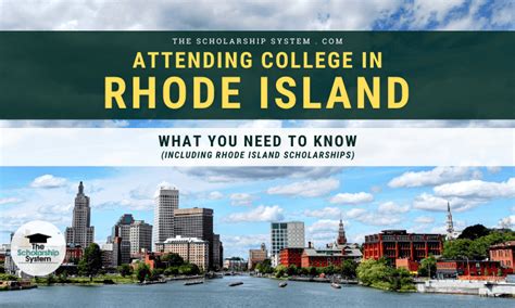 Attending College in Rhode Island: What You Need to Know (Including ...